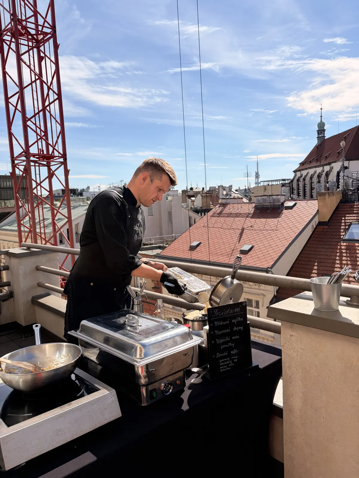 Catering na terase